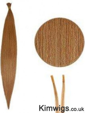 Auburn Straight Stick/I Tip Hair Extensions