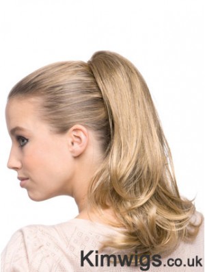 Style Wavy Blonde Ponytails