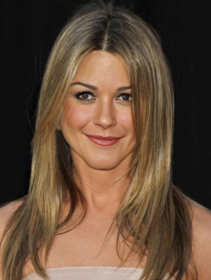 Jennifer Aniston Wigs Long Length Straight Style Blonde Color