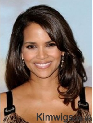 Lace Front Wavy Layered Long Exquisite 16 inch Halle Berry Wigs